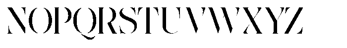 The Effolia Semi Expanded Font UPPERCASE