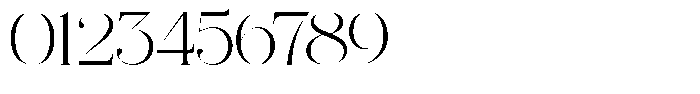 The Effolia Thin Ultra Expanded Font OTHER CHARS