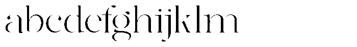The Effolia Thin Ultra Expanded FONT
