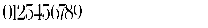The Effolia Ultra Condensed Font OTHER CHARS