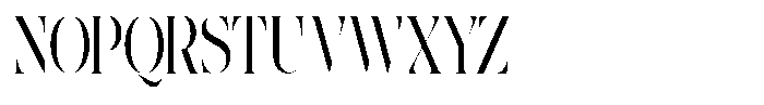 The Effolia Ultra Condensed Font UPPERCASE