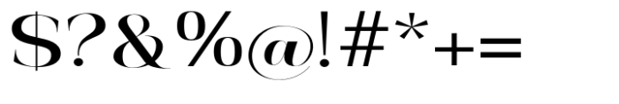 The Elegant Memories Extra Bold Expanded Font OTHER CHARS