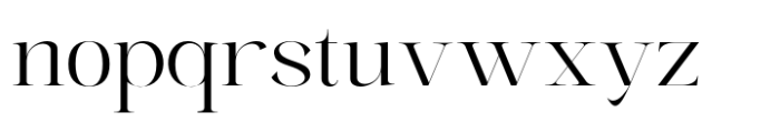 The Elegant Memories Light Expanded Font LOWERCASE