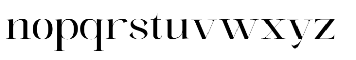 The Elegant Memories Medium Expanded Font LOWERCASE