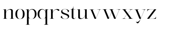 The Elegant Memories Regular Expanded Font LOWERCASE