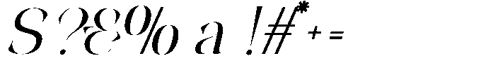 The Eliven Editorial Family The Eliven Editorial Italic Italic Font OTHER CHARS