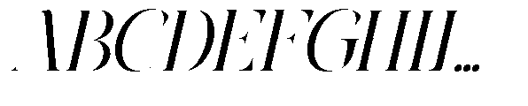 The Eliven Editorial Family The Eliven Editorial Italic Scl Italic Font UPPERCASE
