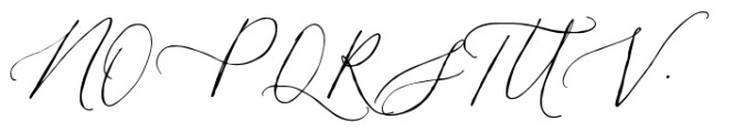 The Enchanted Garden Font UPPERCASE