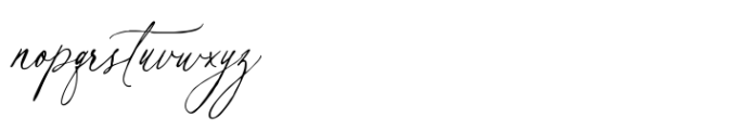The Enchanted Garden Font LOWERCASE