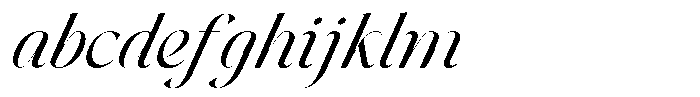 The Esteh Italic Slant Regular FONT