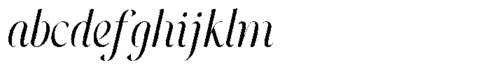 The Esteh Italic Slant The Esteh Italic Scale Regular FONT