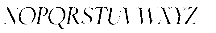 The Esteh Italic Slant The Esteh Slant Regular Font UPPERCASE