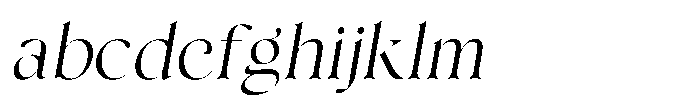 The Esteh Italic Slant The Esteh Slant Regular FONT