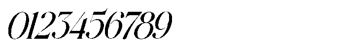 The Ethicly Italic Font OTHER CHARS