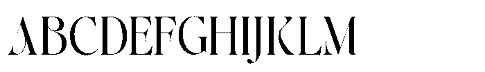The Ethicly Regular Font UPPERCASE