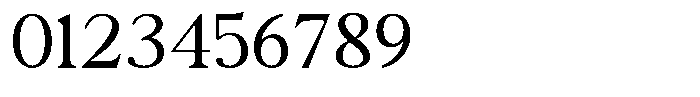 The Foriene Serif Regular Font OTHER CHARS