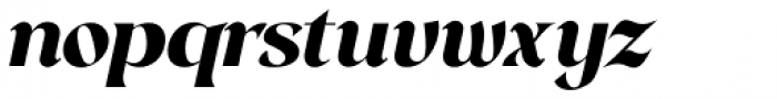 The Fudge Chonk Italic Font LOWERCASE