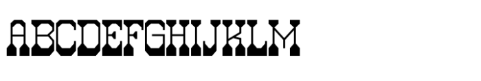 The Gasone Regular Font UPPERCASE