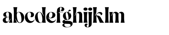 The Gilleri Regular Font LOWERCASE