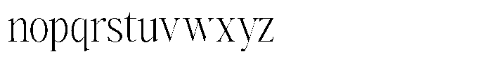 The Glow Makers Condensed Font LOWERCASE