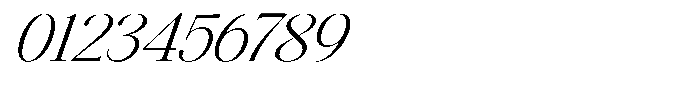 The Glow Makers Expanded Italic Font OTHER CHARS