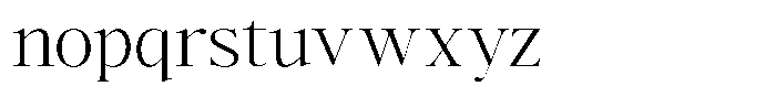 The Glow Makers Expanded Narrow Font LOWERCASE