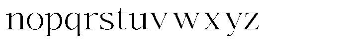 The Glow Makers Expanded Font LOWERCASE