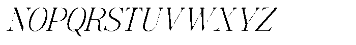 The Glow Makers Italic Narrow Font UPPERCASE