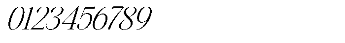 The Glow Makers Italic Font OTHER CHARS