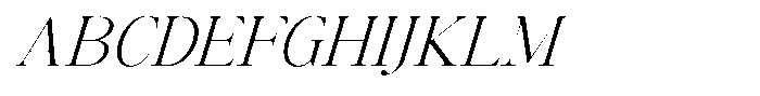 The Glow Makers Italic Font UPPERCASE