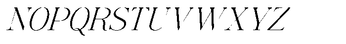 The Glow Makers Italic Font UPPERCASE