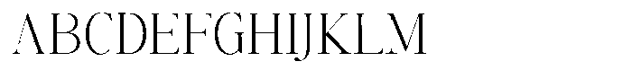 The Glow Makers Narrow Font UPPERCASE