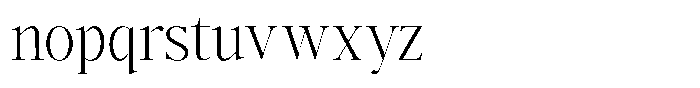 The Glow Makers Narrow Font LOWERCASE