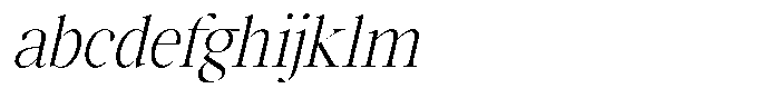 The Glow Makers Oblique Narrow FONT