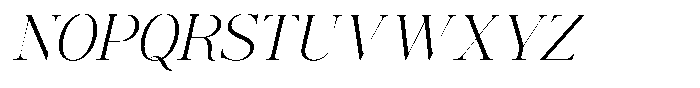 The Glow Makers Oblique Font UPPERCASE
