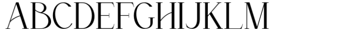 The Heverly Serif  Light Font UPPERCASE