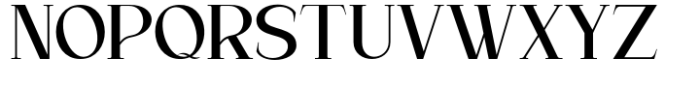The Heverly Serif  Medium Font UPPERCASE