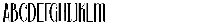 The Hilarious Font UPPERCASE
