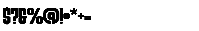 The Horison Bold Font OTHER CHARS