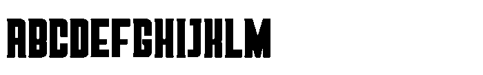 The Horison Bold Font UPPERCASE
