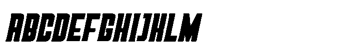The Horison Italic Bold Font UPPERCASE