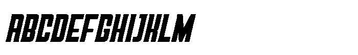 The Horison Italic Font UPPERCASE