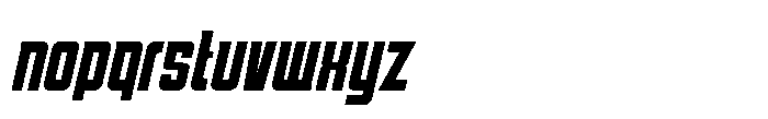 The Horison Italic Font LOWERCASE