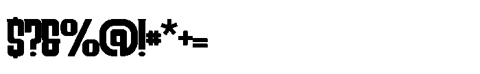 The Horison Regular Font OTHER CHARS
