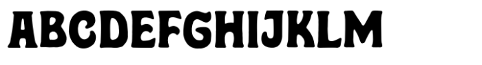 The Houma Regular Font UPPERCASE