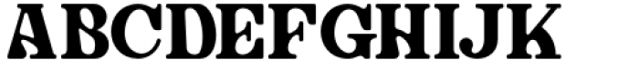 The Jagret Regular Font UPPERCASE