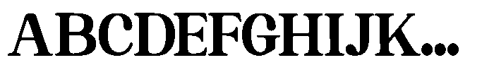 The Jastin Black Font UPPERCASE