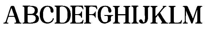 The Jastin Bold Font UPPERCASE