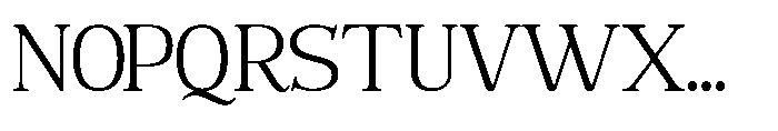 The Jastin Light Font UPPERCASE