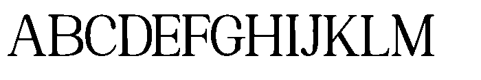 The Jastin Regular Font UPPERCASE